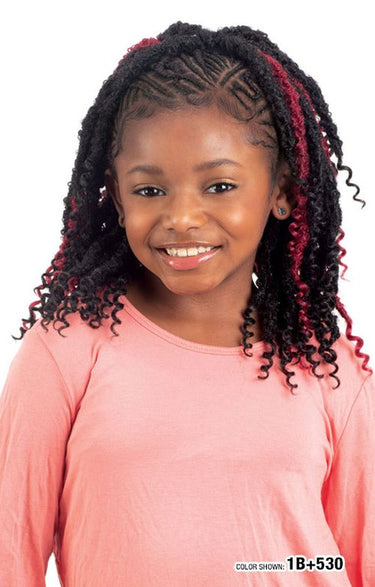 SHAKE N GO Freetress Butterfly Loc With Curls 8